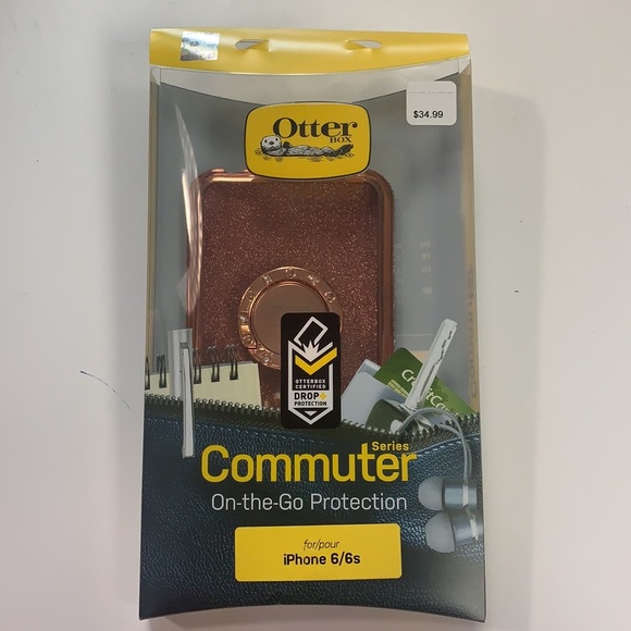 Phone combo pack. Otter clip, bling phone case plastic and impact case - Picture 7 of 7